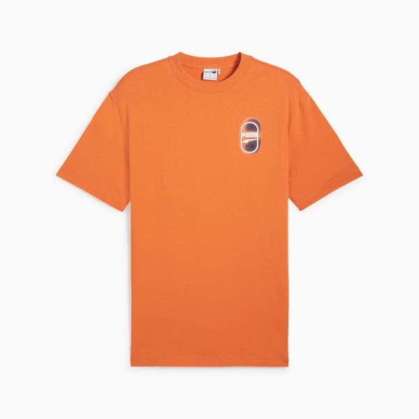 Camiseta DOWNTOWN 180 Graphic Unissex, Laranja, large-BRA