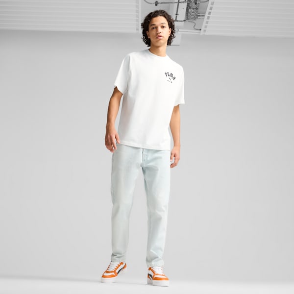 PLAY LOUD CLASSICS Relaxed Graphic Tee Men, PUMA White, large-MEX