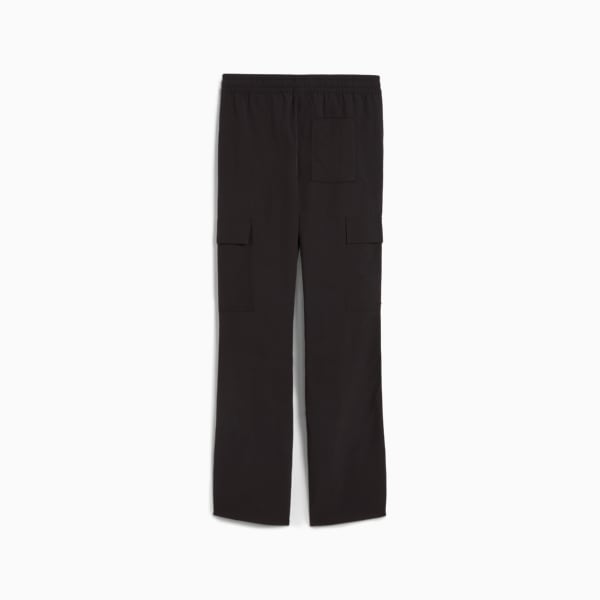 DOWNTOWN Cargo Pants Women, PUMA Black, large-MEX