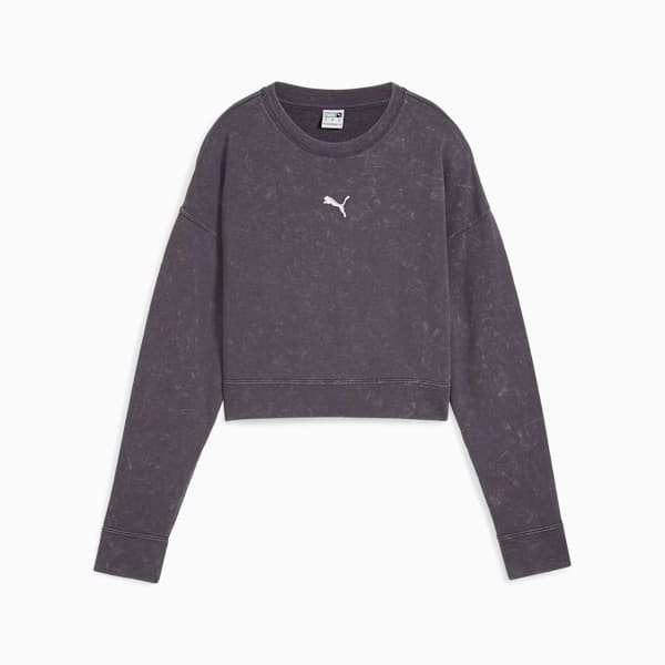 Buzo holgado DARE TO Washed para mujer, Galactic Gray, large-ARG