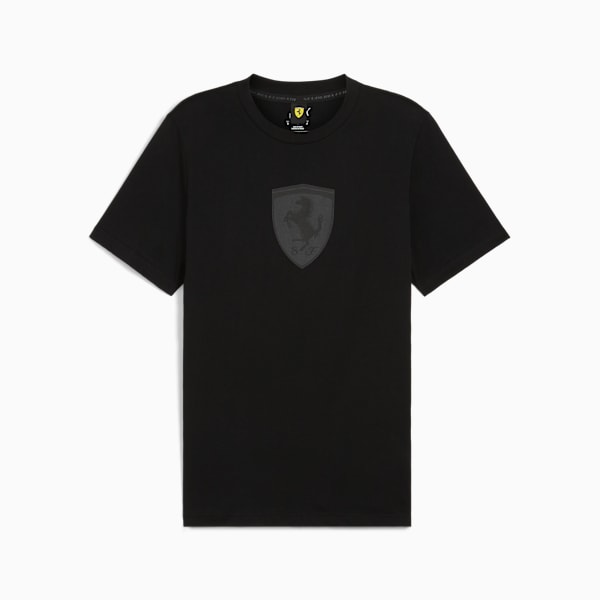 Remera Ferrari Race Graphic Tee, PUMA Black, large-ARG