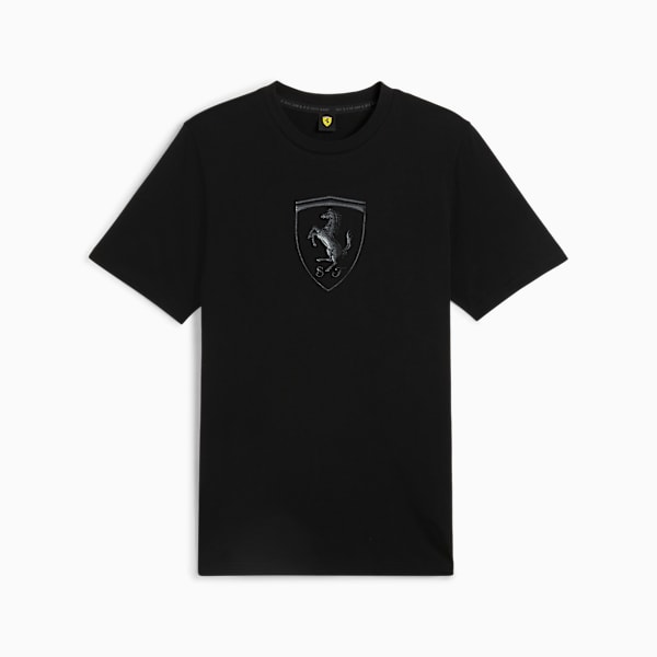 Camiseta Scuderia Ferrari Race Tonal Shield para hombre, PUMA Black, large-MEX