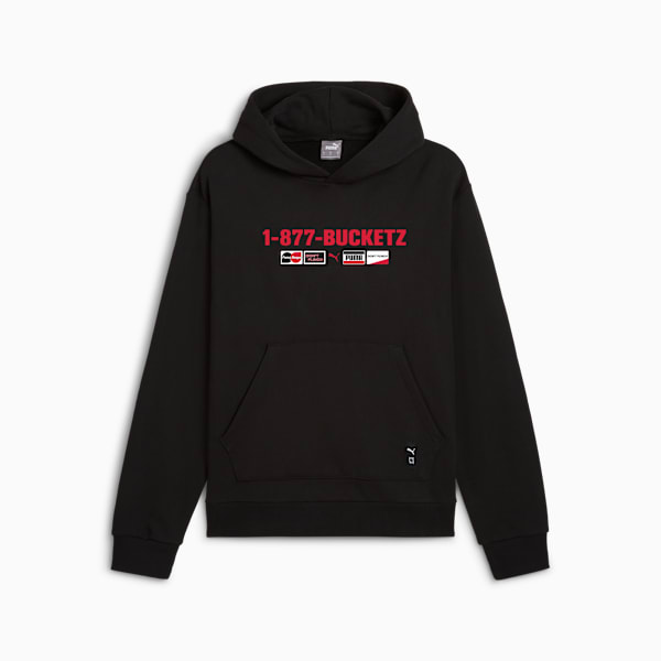 Sudadera Hombre de basquetbol Call Us Now, PUMA Black, large-MEX