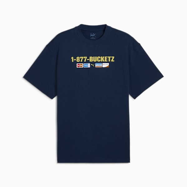 Playera de básquet Step Your Game Up para hombre, Club Navy, large-MEX