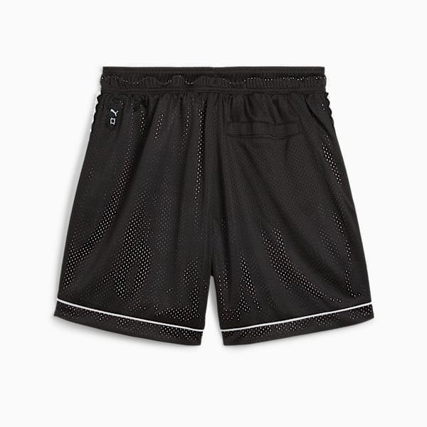 Media Day Classics Basketball Shorts Men, PUMA Black, large-MEX
