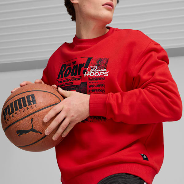 Buzo de basketball Media Day para hombre, For All Time Red, large-ARG