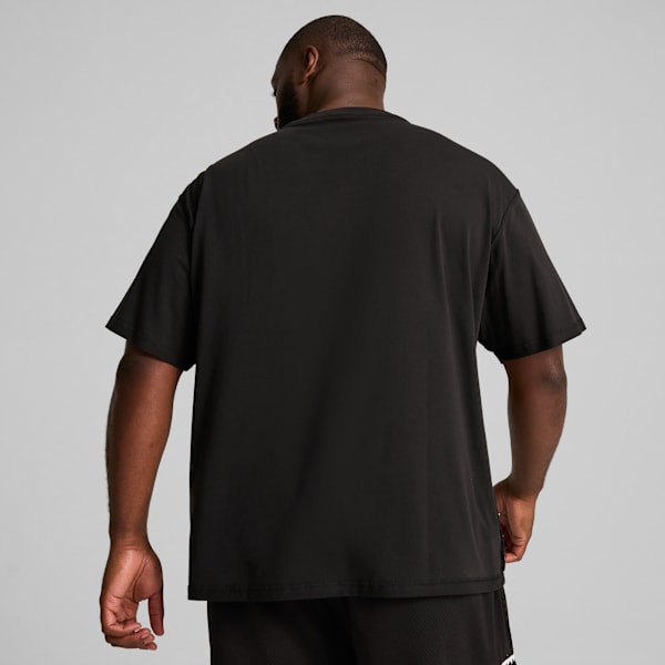 Shorts de basketball Crowd Craze para hombre, PUMA Black, large-ARG