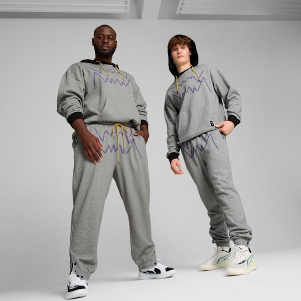 Jogging de basketball Jaws Core 2.0 para hombre, Medium Gray Heather, large-ARG