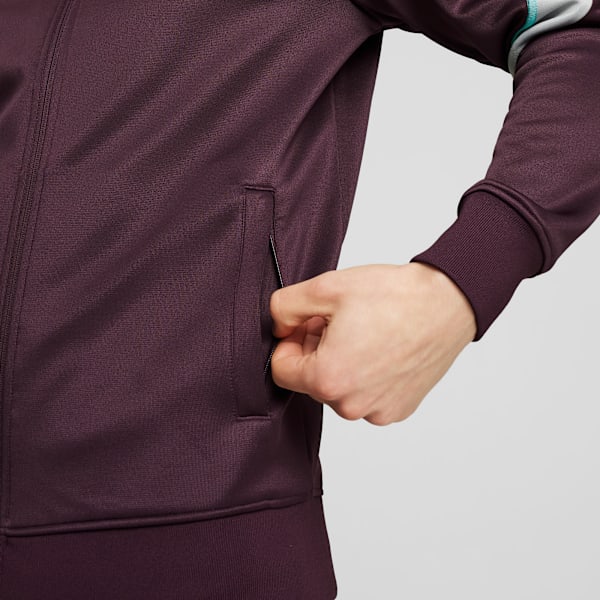 Campera deportiva Mercedes-AMG Petronas F1® MT7+ para hombre, Midnight Plum, large-ARG