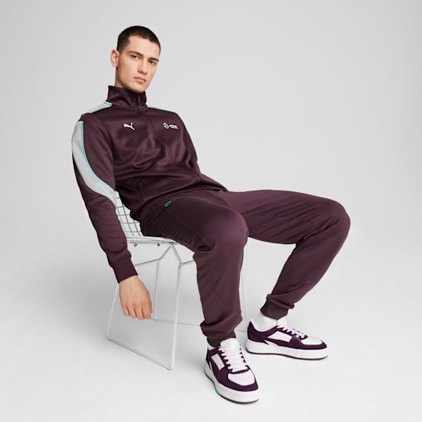 Campera deportiva Mercedes-AMG Petronas F1® MT7+ para hombre, Midnight Plum, large-ARG
