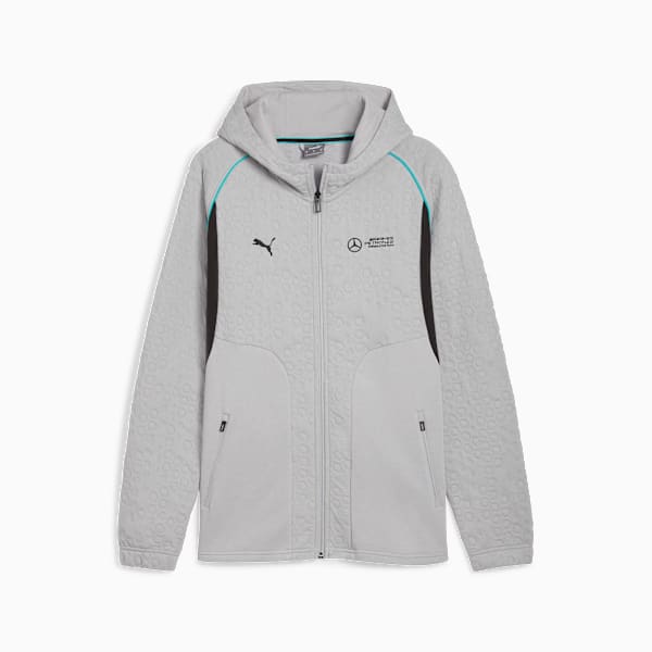 Campera con capucha Mercedes-AMG Petronas F1® para hombre, Team Silver, large-ARG