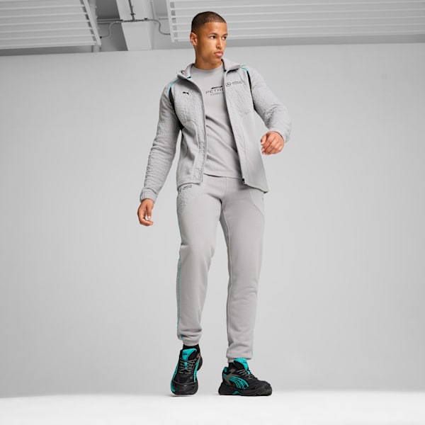 Campera con capucha Mercedes-AMG Petronas F1® para hombre, Team Silver, large-ARG