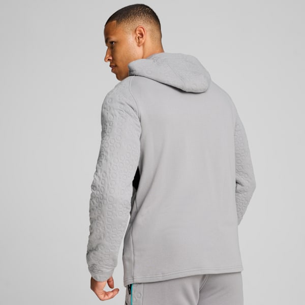 Campera con capucha Mercedes-AMG Petronas F1® para hombre, Team Silver, large-ARG