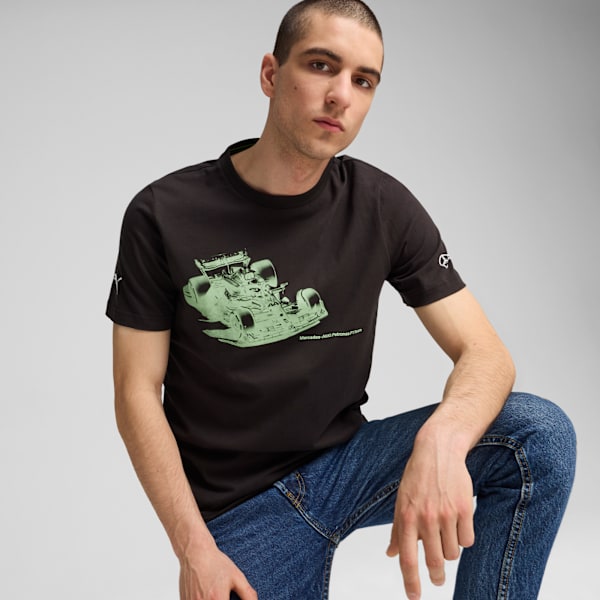 Remera Mercedes-AMG Petronas F1® ESS Car Graphic para hombre, PUMA Black, large-ARG