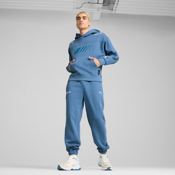 Buzo con capucha Mercedes-AMG Motorsport Statement para hombre, Blue Horizon, large-ARG