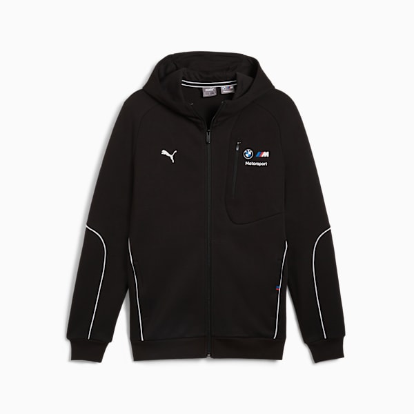 Campera con capucha BMW M Motorsport para hombre, PUMA Black, large-ARG