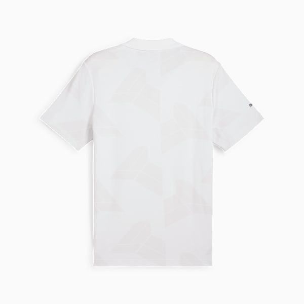BMW M Motorsport Jacquard Polo Men, PUMA White, large-ZAF