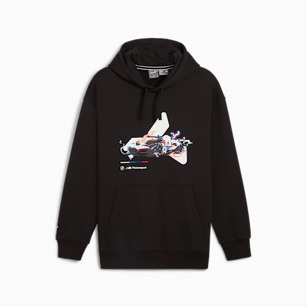 Sudadera Hombre BMW M Motorsport, PUMA Black, large-MEX