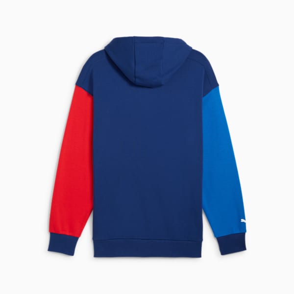 Buzo estampado con capucha BMW M Motorsport para hombre, Pro Blue-M Color, large-ARG