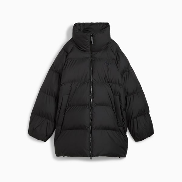Chamarra puffer oversize para mujer, PUMA Black, large-MEX