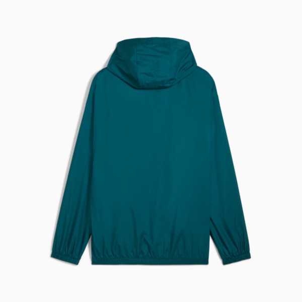 Campera rompeviento con forro de malla para hombre, Cold Green, large-ARG