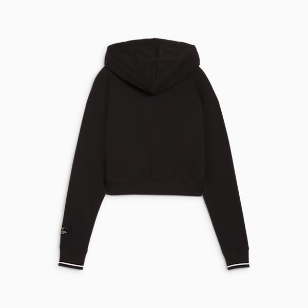Buzo con capucha CLASSICS Relaxed para mujer, PUMA Black, large-ARG