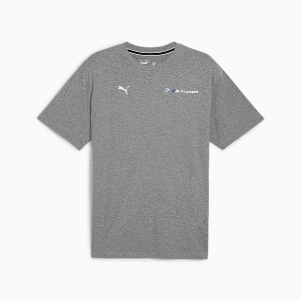 Remera BMW M Motorsport ESS+ Logo para hombre, Medium Gray Heather, large-ARG