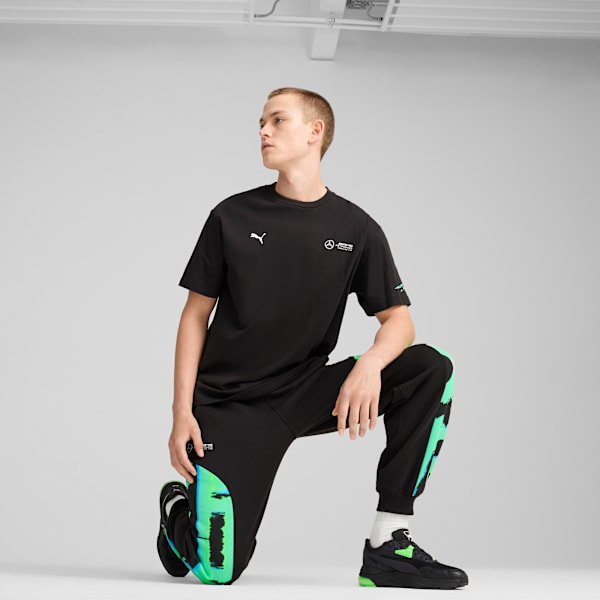 Mercedes-AMG Petronas F1® Neon Energy Tee Men, PUMA Black, large-ZAF