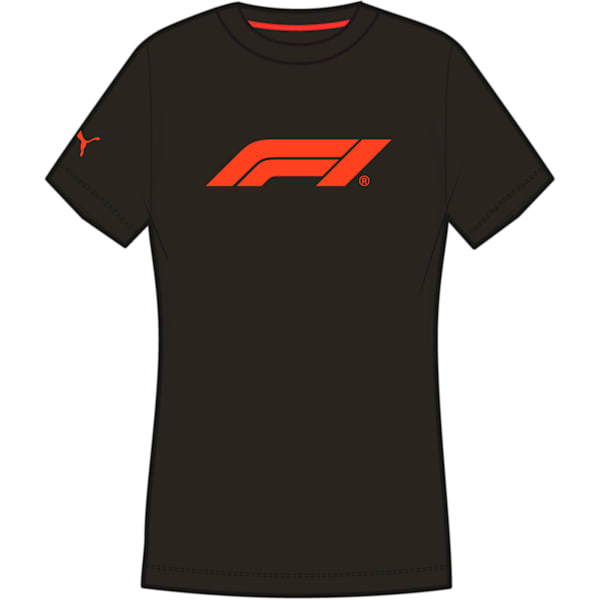 Remera F1® ESS Logo Tee, PUMA Black, large-ARG