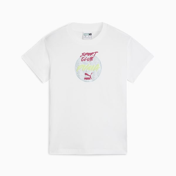 Playera Adolescente GRAPHICS Sportsclub, PUMA White, large-MEX