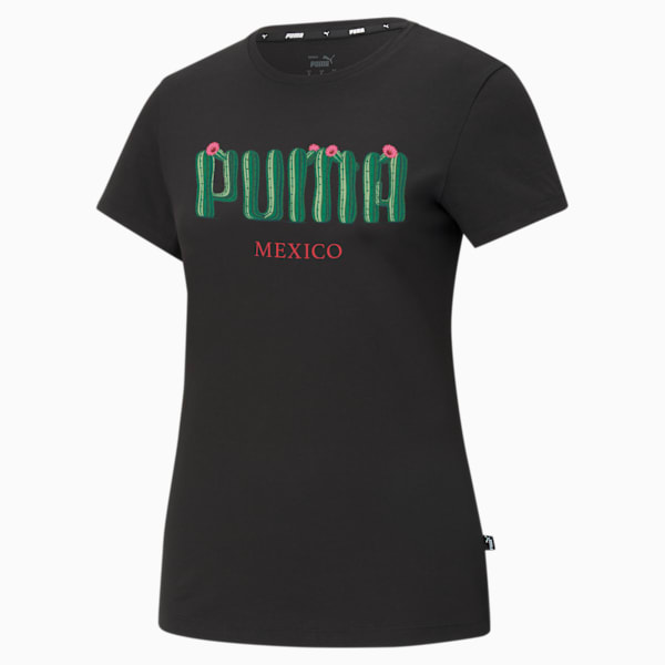 Playera Mujer PUMA NOPAL, PUMA Black, large-MEX