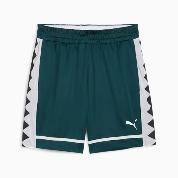 Shorts de basketball The All Jaws para hombre, Green Terrain, large-ARG