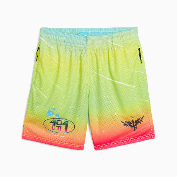 Shorts de basketball MELO 1Love para hombre, Yellow Alert, large-ARG