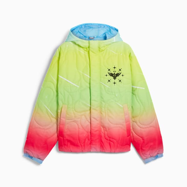MELO 1Love Basketball Jacket Men, Yellow Alert, large-MEX
