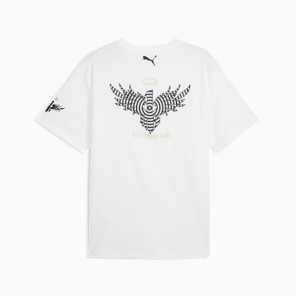 Melo 50th Basketball Tee I Men, PUMA White, large-MEX