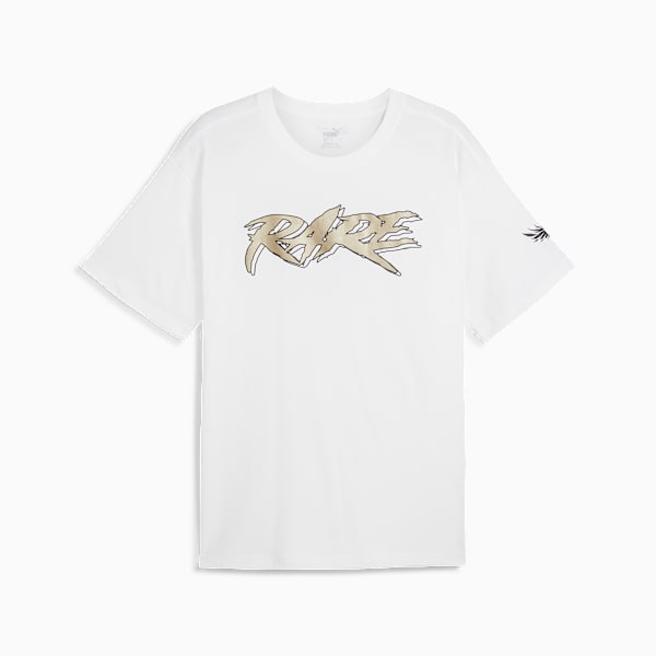 Melo 50th Basketball Tee I Men, PUMA White, large-MEX