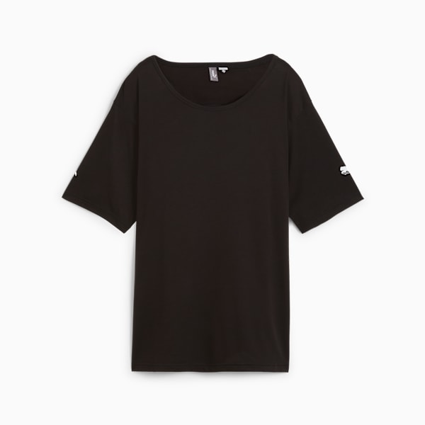 Remera de basketball STEWIE TOKYO para mujer, PUMA Black, large-ARG
