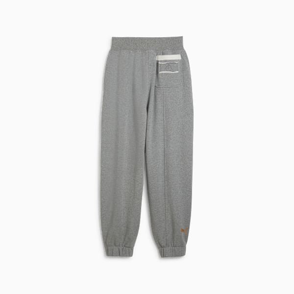Pantalon PUMA HOOPS x HARRY POTTER™ II para mujer, Medium Gray Heather, large-ARG
