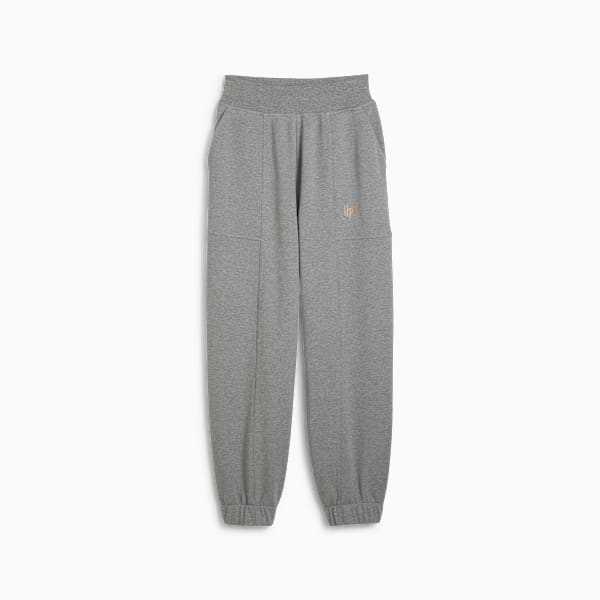 Pantalon PUMA HOOPS x HARRY POTTER™ II para mujer, Medium Gray Heather, large-ARG
