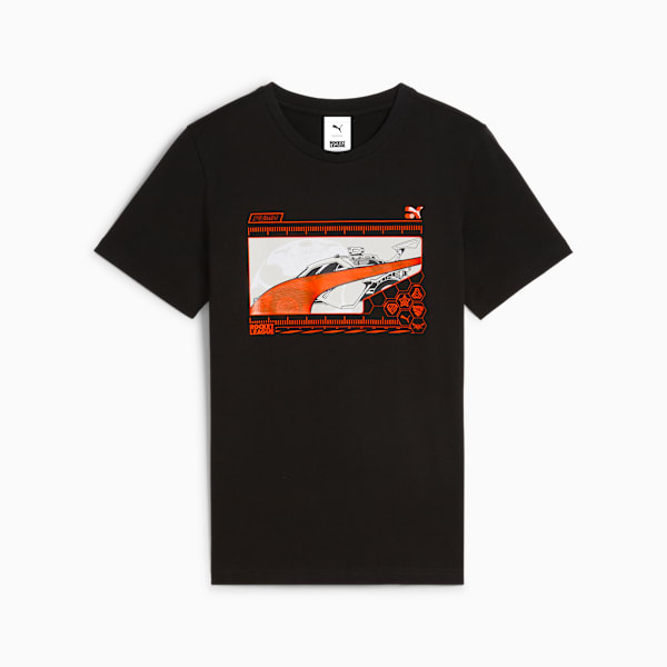 PUMA x ROCKET LEAGUE Tee Youth, PUMA Black, large-MEX
