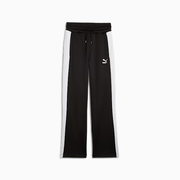 ICONIC T7 Track Pants Women, PUMA Black, large-MEX