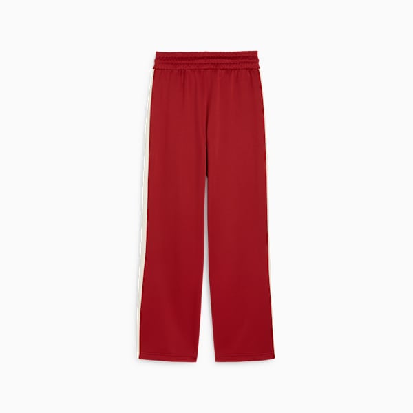 Pants de punto de pista para mujer ICONIC T7, Intense Red, large-MEX