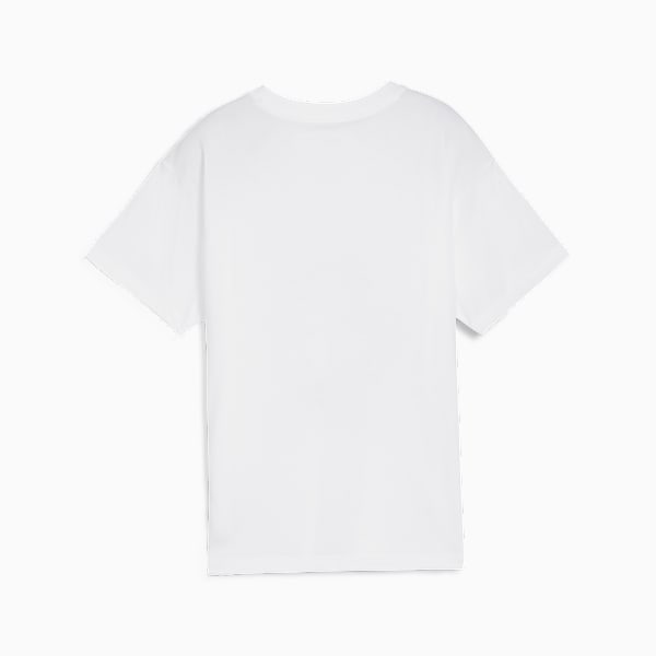 Basketball Winning Shot Tee Youth, PUMA White, large-MEX