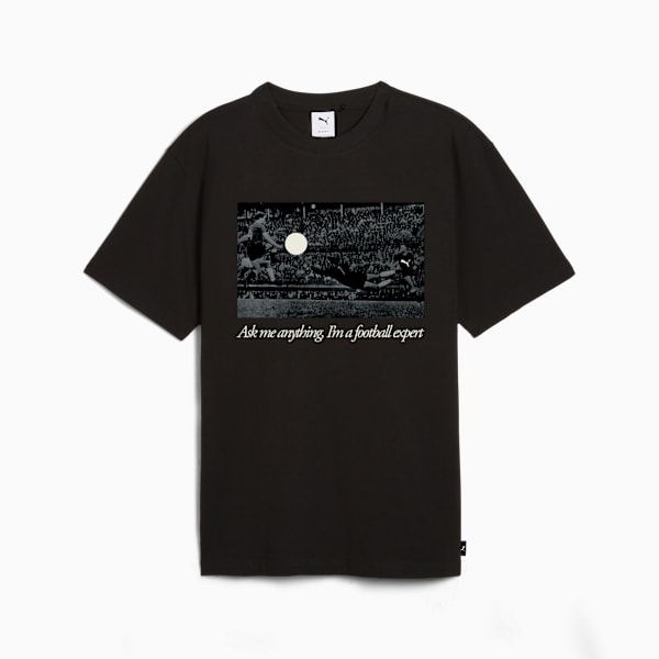 Remera GRAPHICS "Football Expert" para hombre, PUMA Black, large-ARG