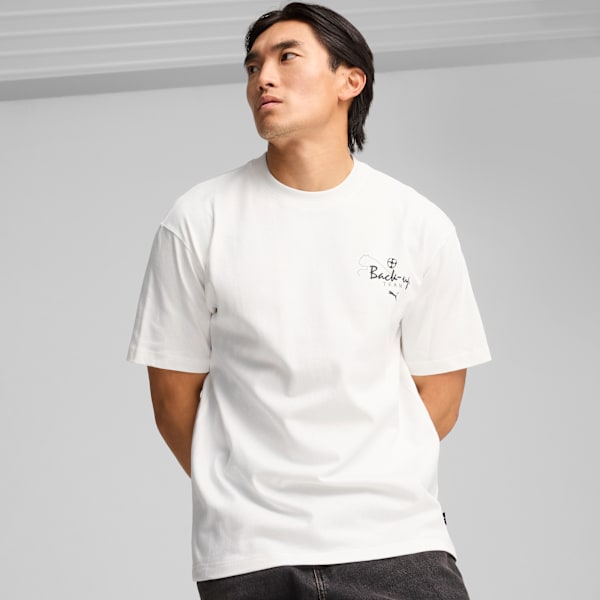 Remera GRAPHICS "Back-up Team" para hombre, PUMA White, large-ARG