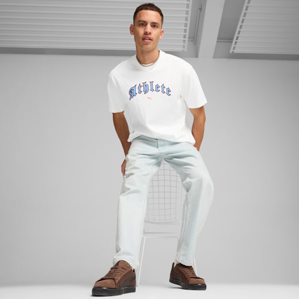 GRAPHICS "Athlete" Tee Men, PUMA White, large-MEX