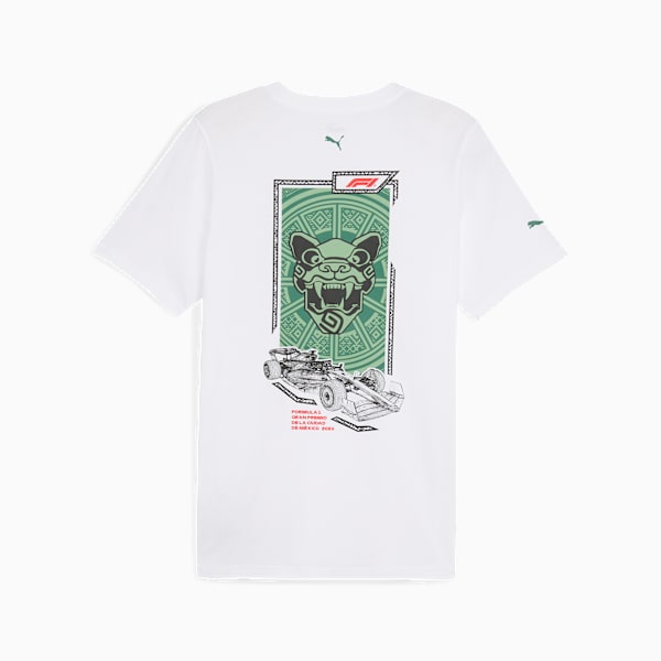 Playera Hombre F1 México, PUMA White, large-MEX