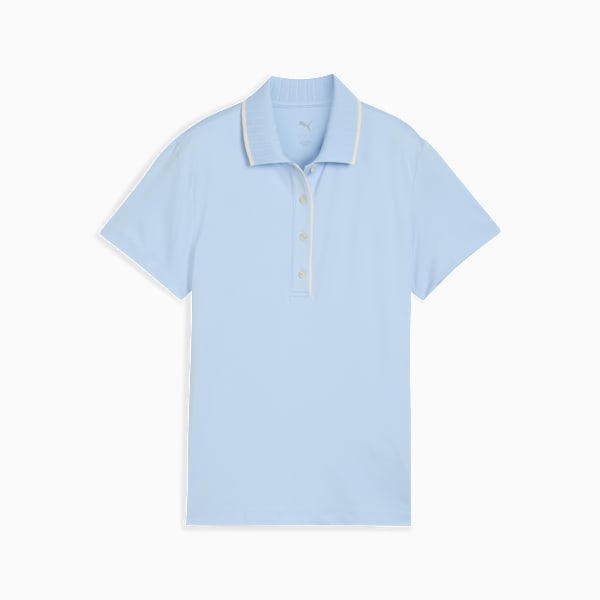 CLOUDSPUN Bridges Short Sleeve Golf Polo Women, Haute Tropic, large-ZAF