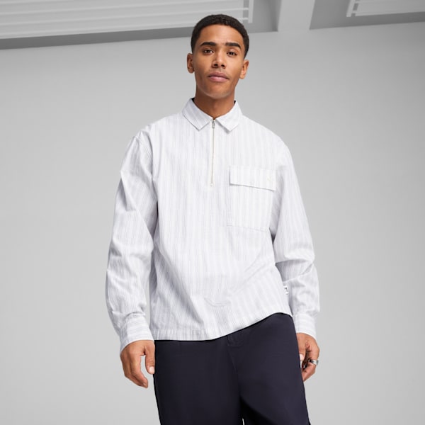 Camisa de cuello con cierre MMQ II para hombre, Cool Weather, large-ARG