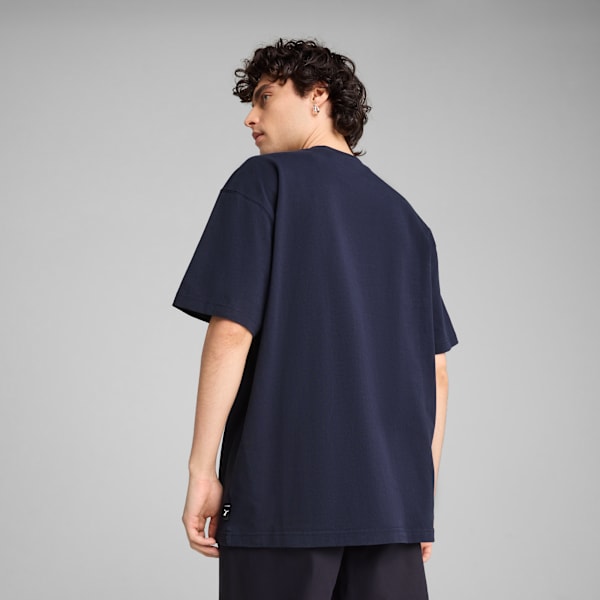 GRAPHICS Marathon Tee Men, PUMA Navy, large-ZAF